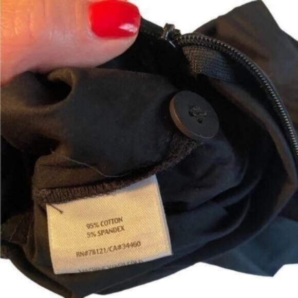 Eileen Fisher Women Cotton Cropped Pants X-Small Capris Beachy Zippers Classy - Picture 7 of 8